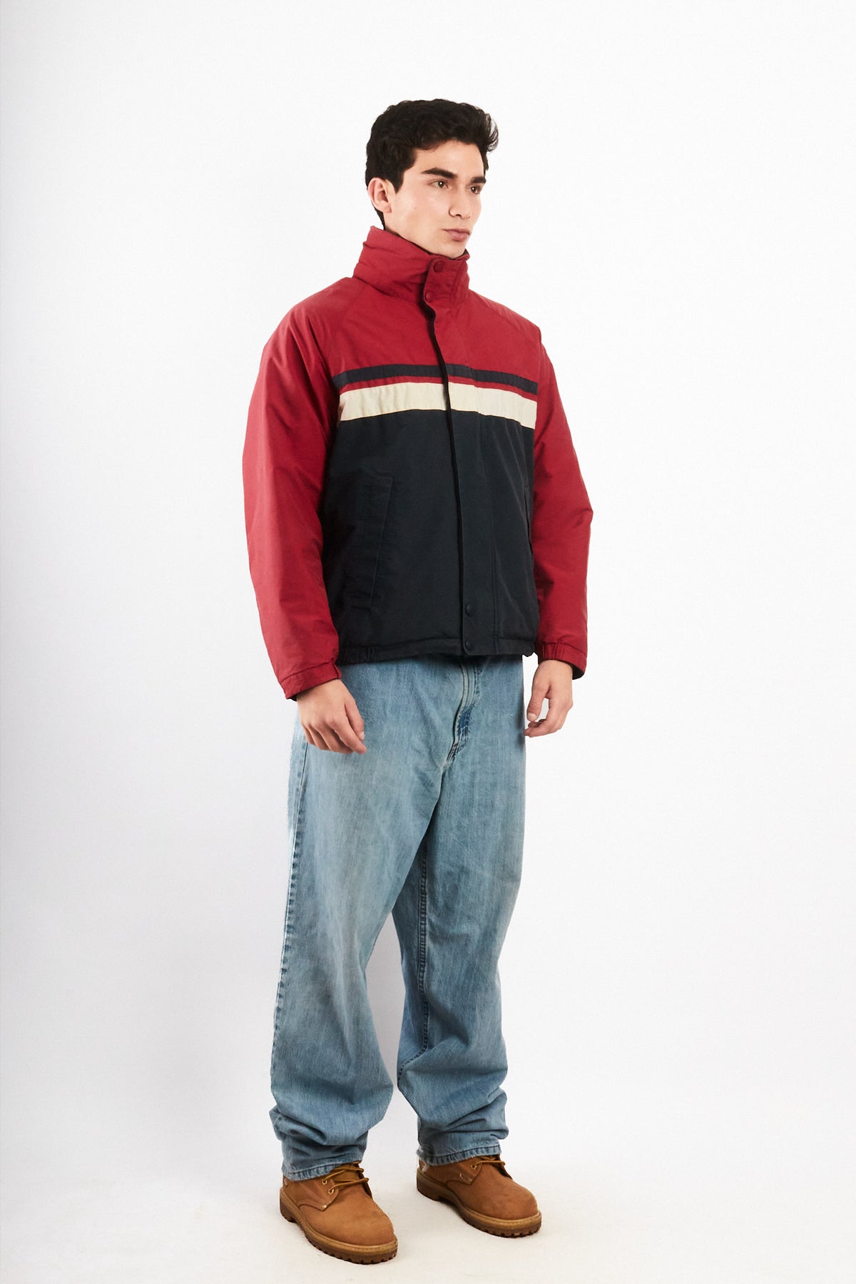 2000 Vintage Nautica Colorblock /Polar Jacket (M)