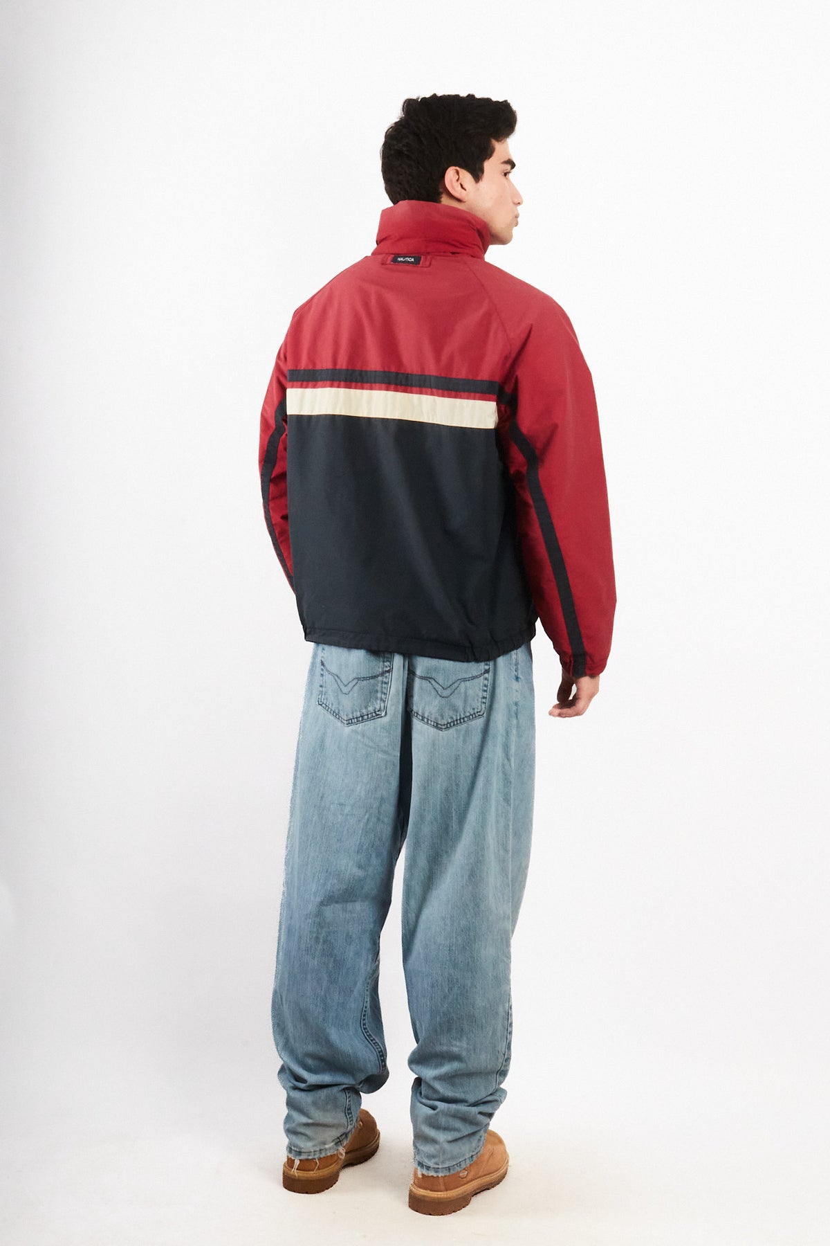 2000 Vintage Nautica Colorblock /Polar Jacket (M)