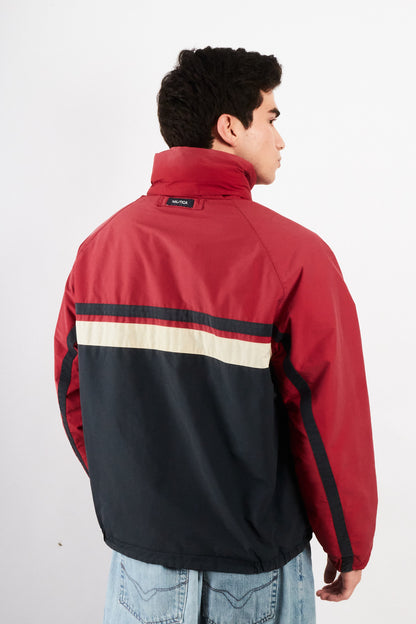 2000 Vintage Nautica Colorblock /Polar Jacket (M)