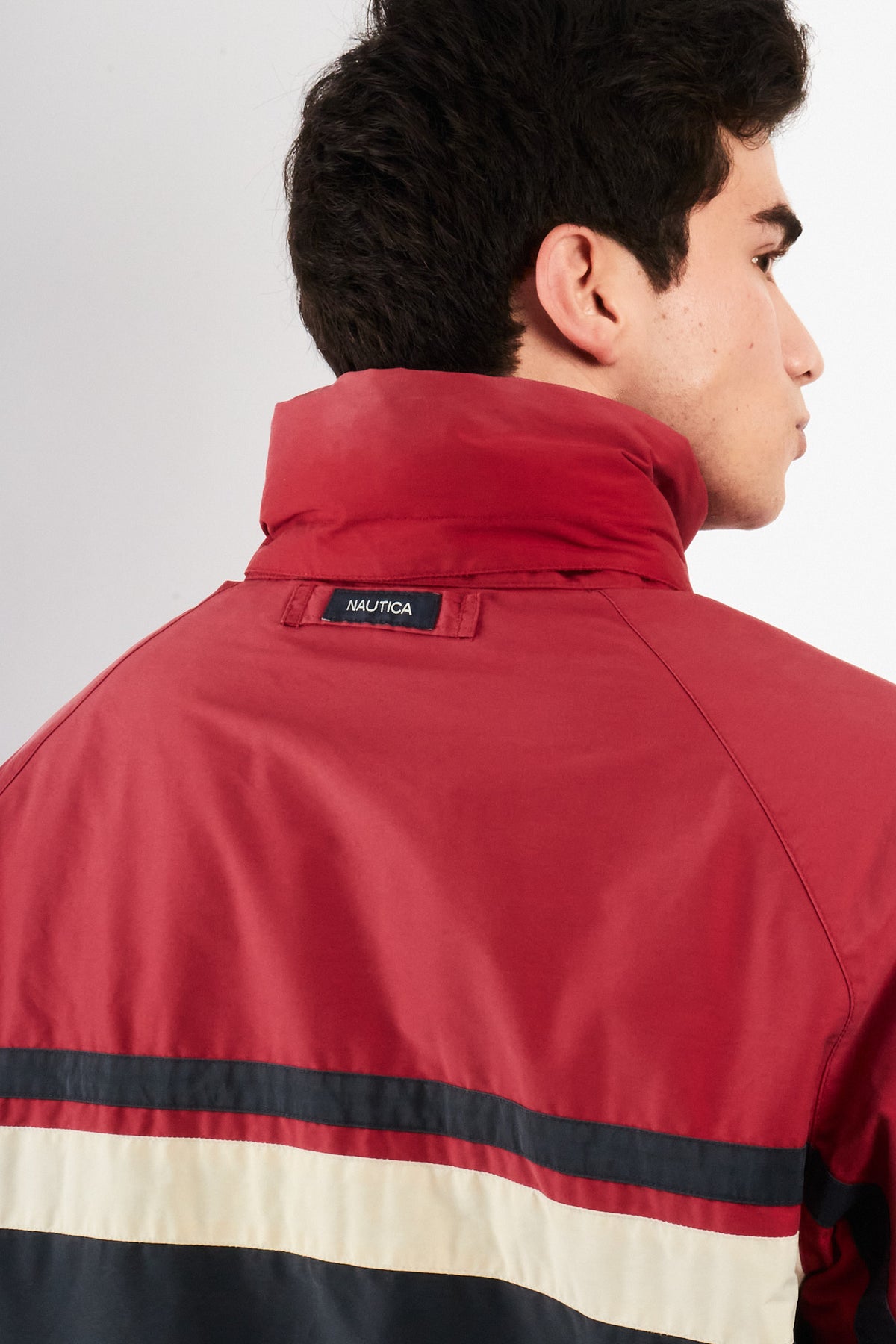 2000 Vintage Nautica Colorblock /Polar Jacket (M)