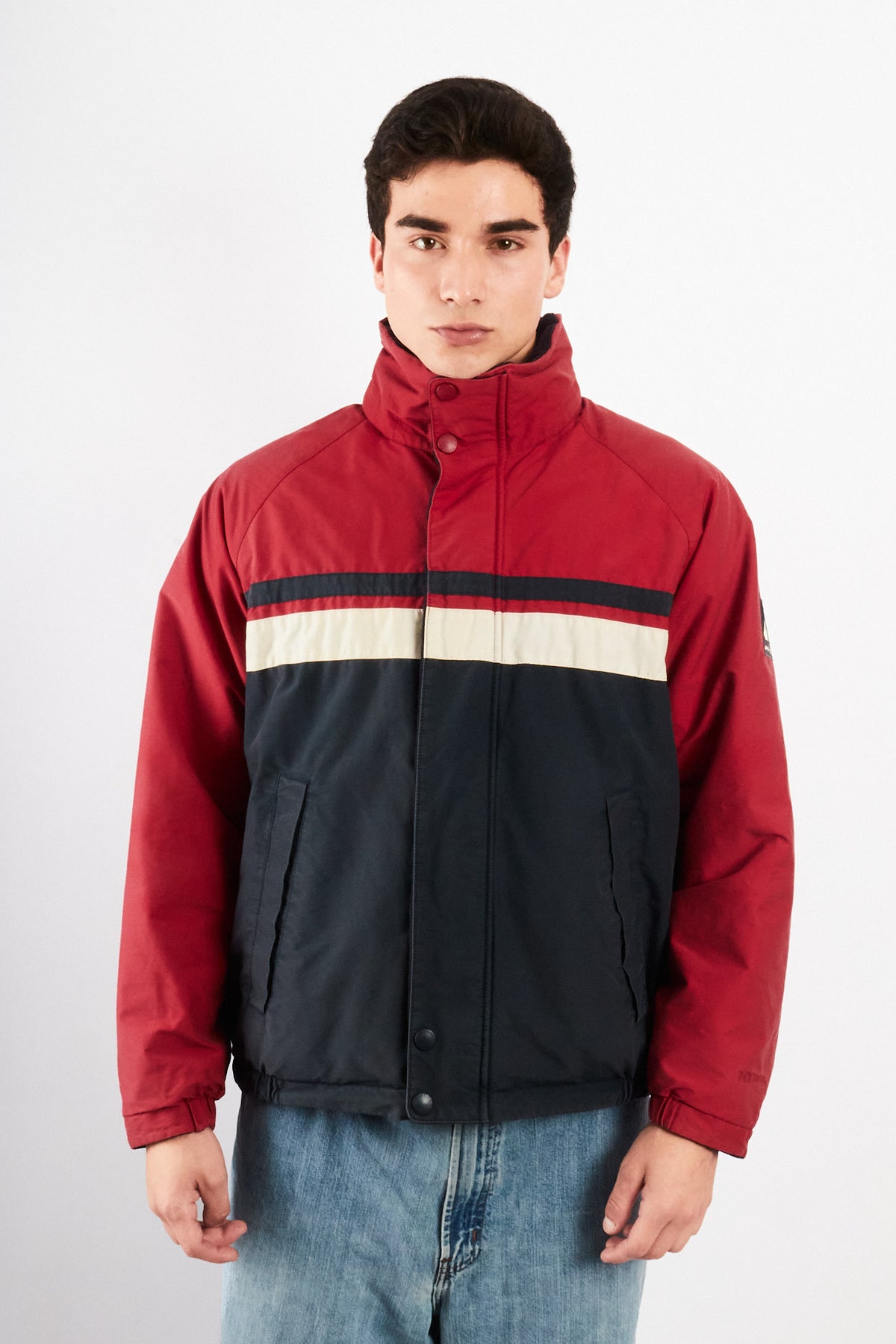 2000 Vintage Nautica Colorblock /Polar Jacket (M)