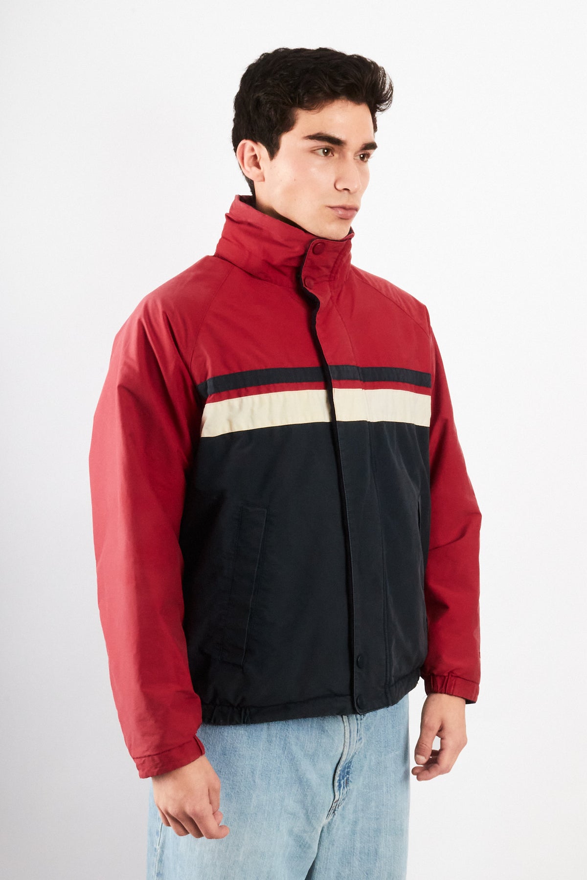 2000 Vintage Nautica Colorblock /Polar Jacket (M)