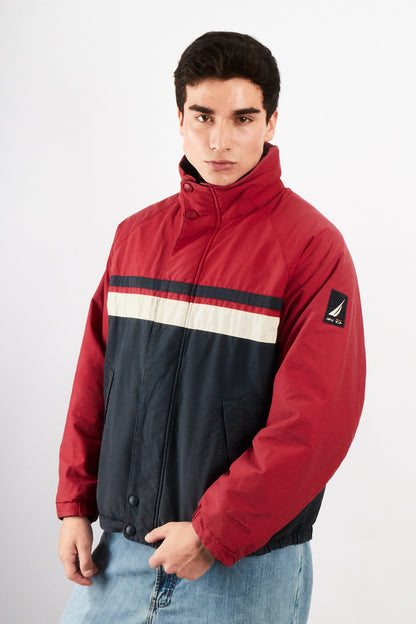 2000 Vintage Nautica Colorblock /Polar Jacket (M)