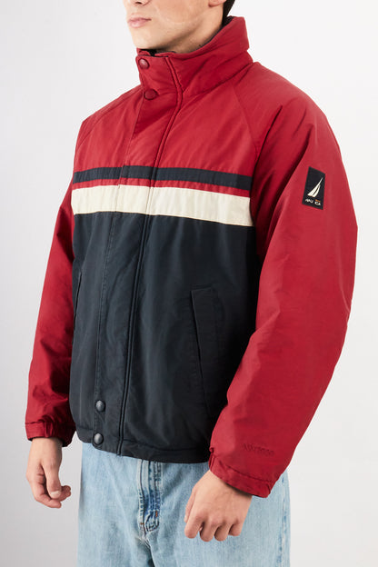 2000 Vintage Nautica Colorblock /Polar Jacket (M)