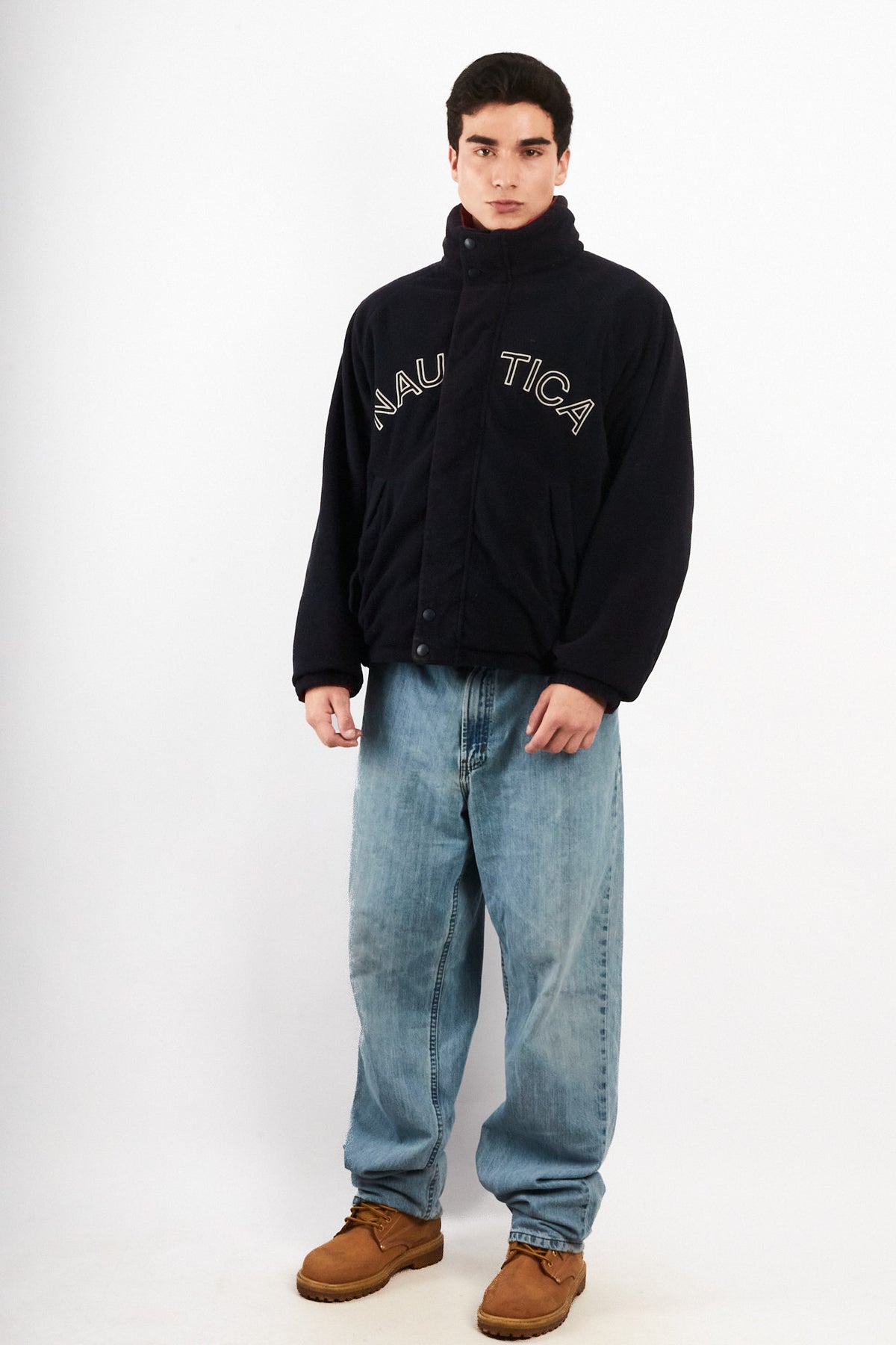2000 Vintage Nautica Colorblock /Polar Jacket (M)