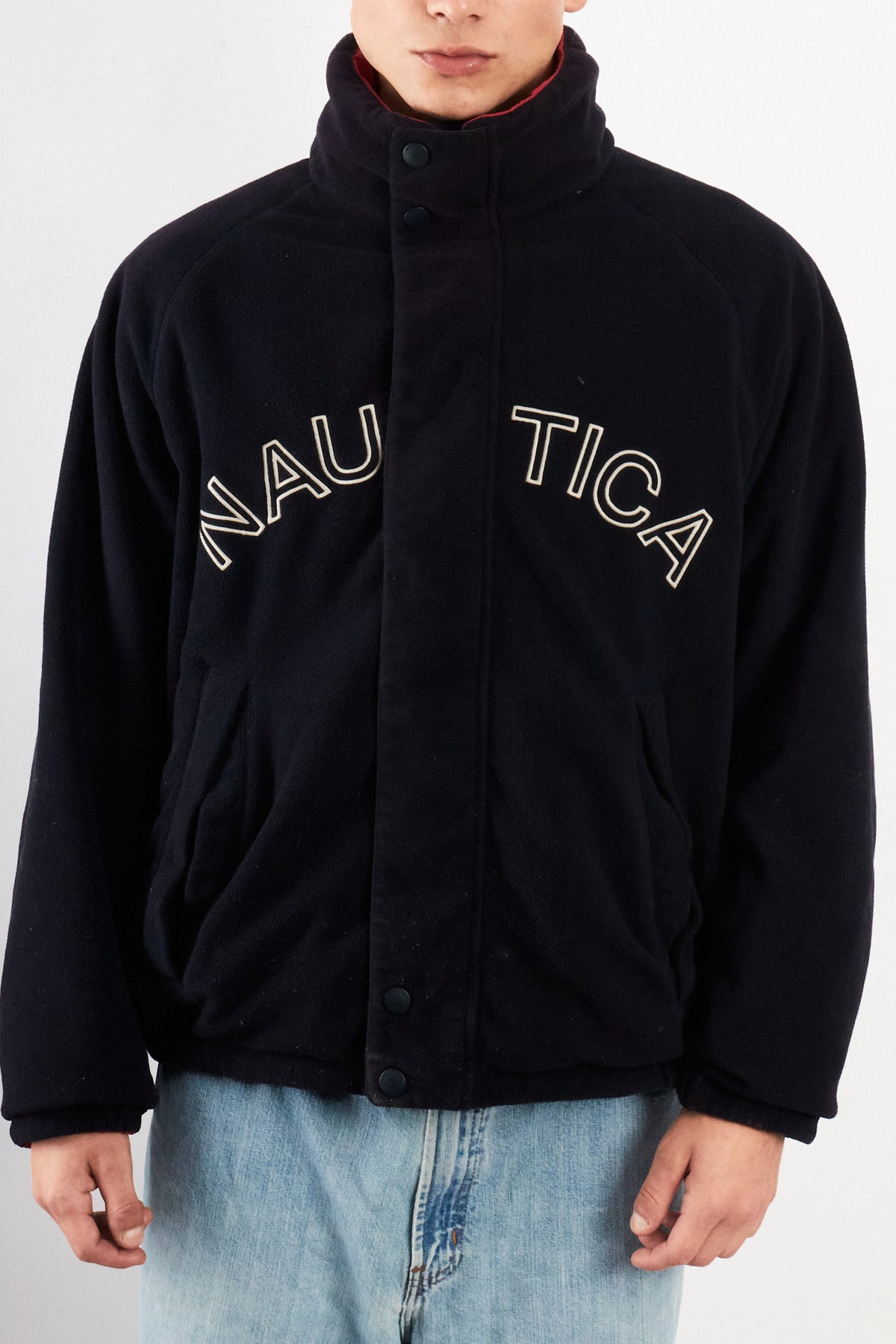 2000 Vintage Nautica Colorblock /Polar Jacket (M)
