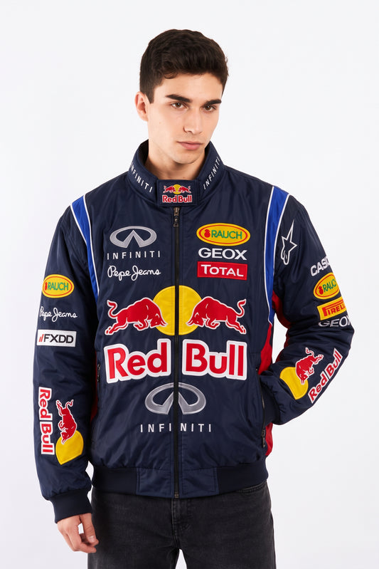 F1 Red Bull Infiniti "Vettel" Navy Edition Racing Jacket