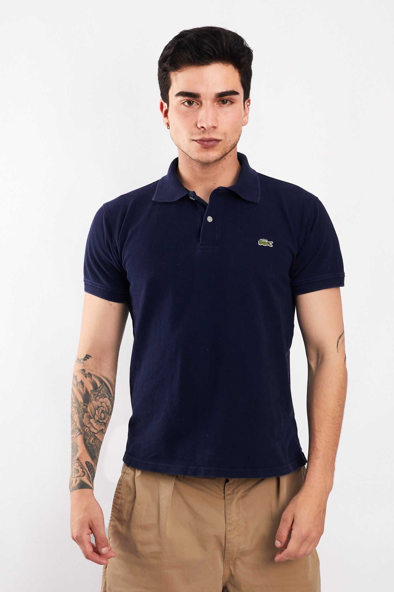 2000 Lacoste Navy Polo Shirt (S/M)