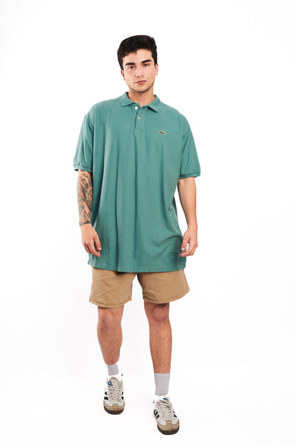 2000 Lacoste Pastel Green Polo Shirt (XL)