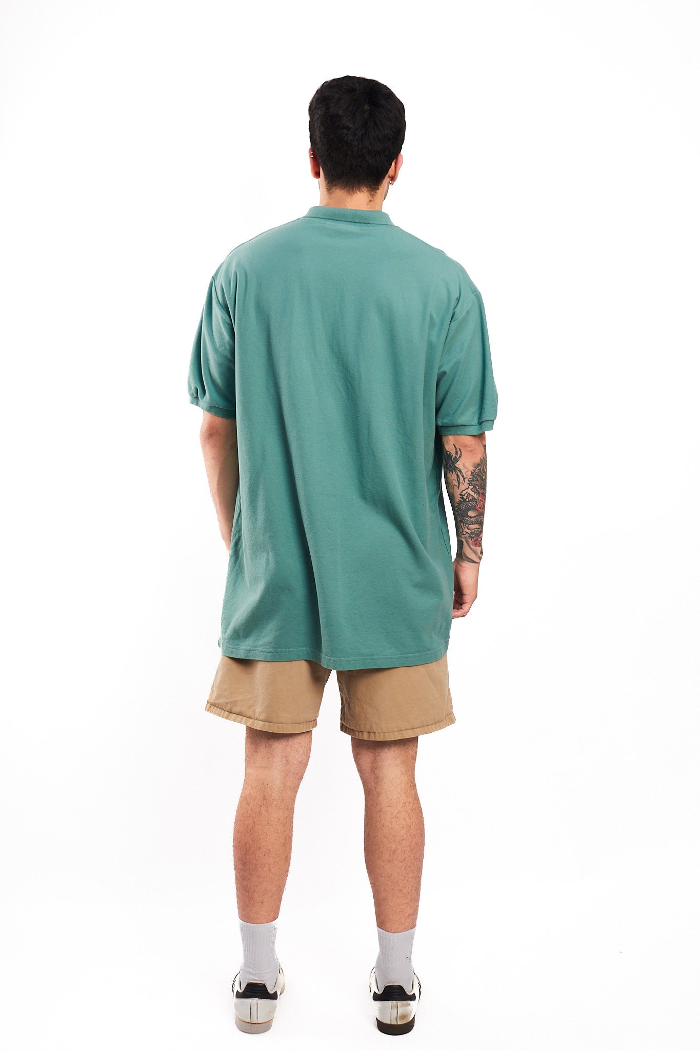 2000 Lacoste Pastel Green Polo Shirt (XL)