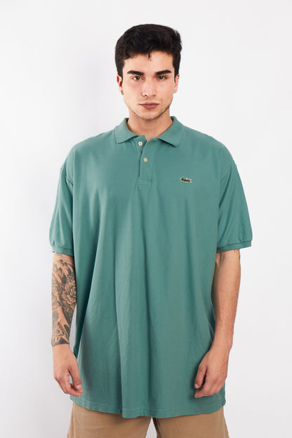 2000 Lacoste Pastel Green Polo Shirt (XL)