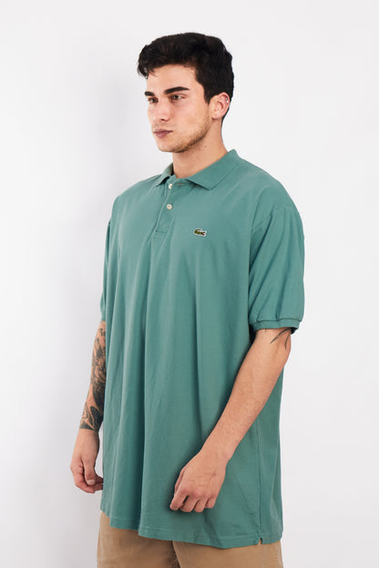 2000 Lacoste Pastel Green Polo Shirt (XL)