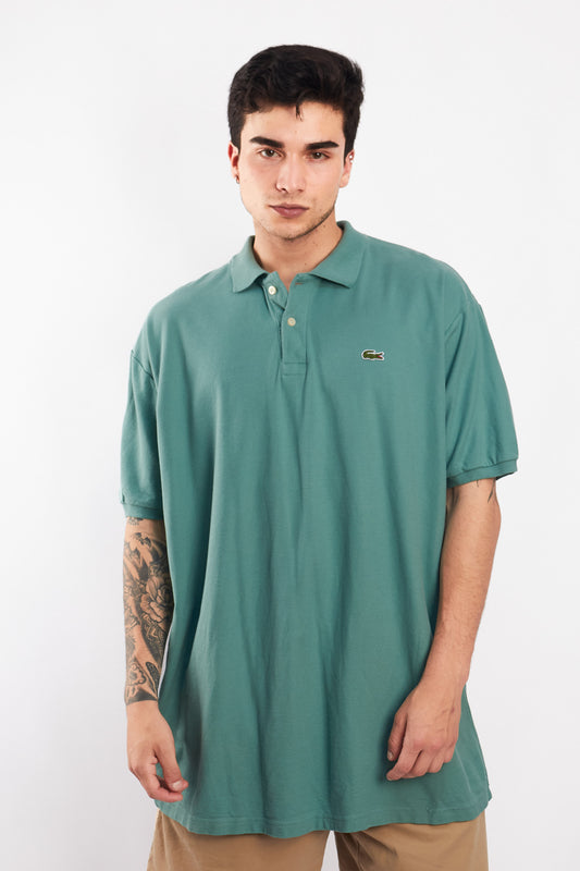 2000 Lacoste Pastel Green Polo Shirt (XL)
