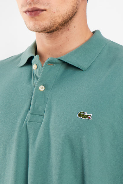 2000 Lacoste Pastel Green Polo Shirt (XL)