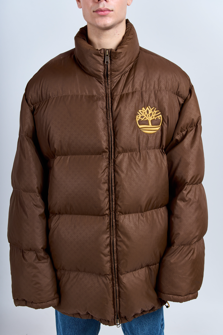 2000 Timberland Brown Down Puffer Jacket (XL/XXL)
