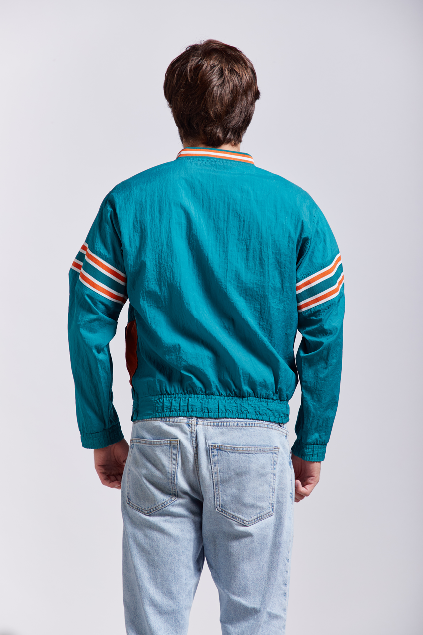 1990 NFL Miami Dolphins V neck Sweatshirt (S)