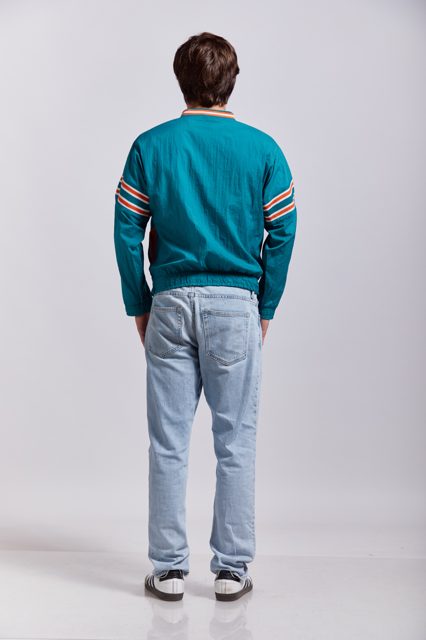 1990 NFL Miami Dolphins V neck Sweatshirt (S)
