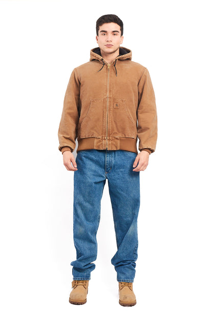 Vintage Carhartt J130 Hamilton Brown Duck Active Jacket (M/L)