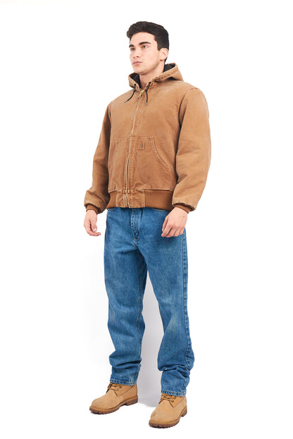 Vintage Carhartt J130 Hamilton Brown Duck Active Jacket (M/L)