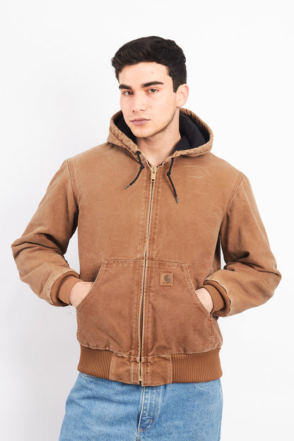 Vintage Carhartt J130 Hamilton Brown Duck Active Jacket (M/L)
