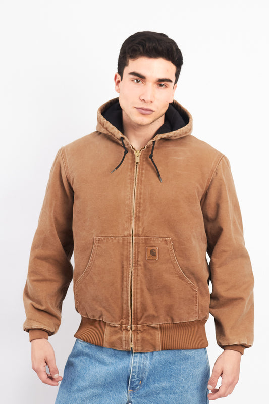 Vintage Carhartt J130 Hamilton Brown Duck Active Jacket (M/L)