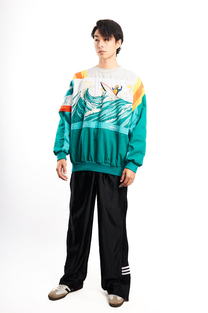 1980 Adidas Vintage Mac Miller Amuza River Crewneck (M/L)