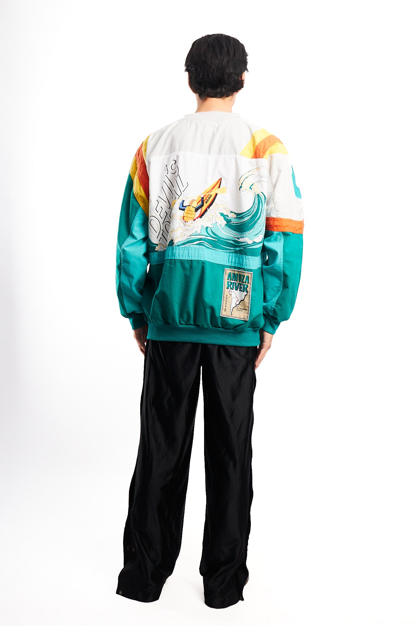 1980 Adidas Vintage Mac Miller Amuza River Crewneck (M/L)