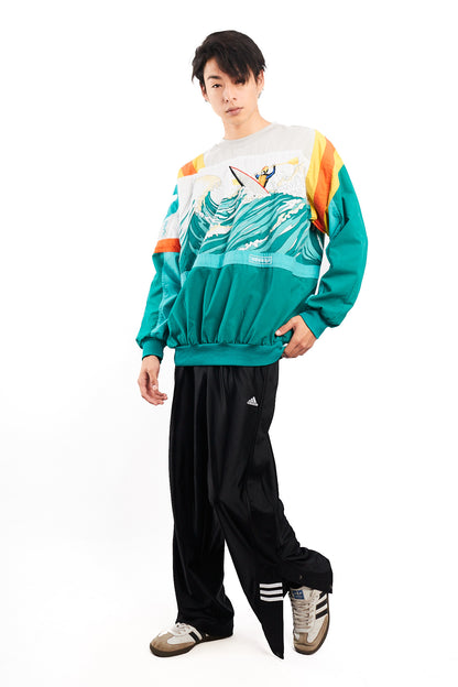 1980 Adidas Vintage Mac Miller Amuza River Crewneck (M/L)