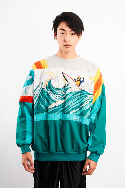 1980 Adidas Vintage Mac Miller Amuza River Crewneck (M/L)