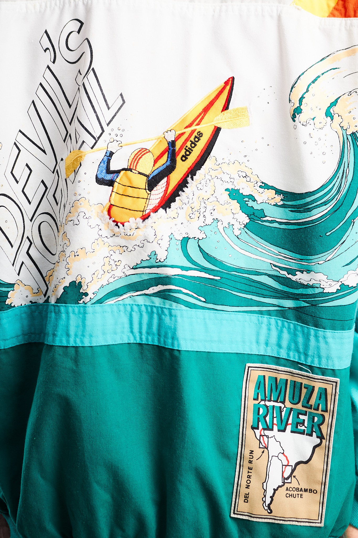 1980 Adidas Vintage Mac Miller Amuza River Crewneck (M/L)