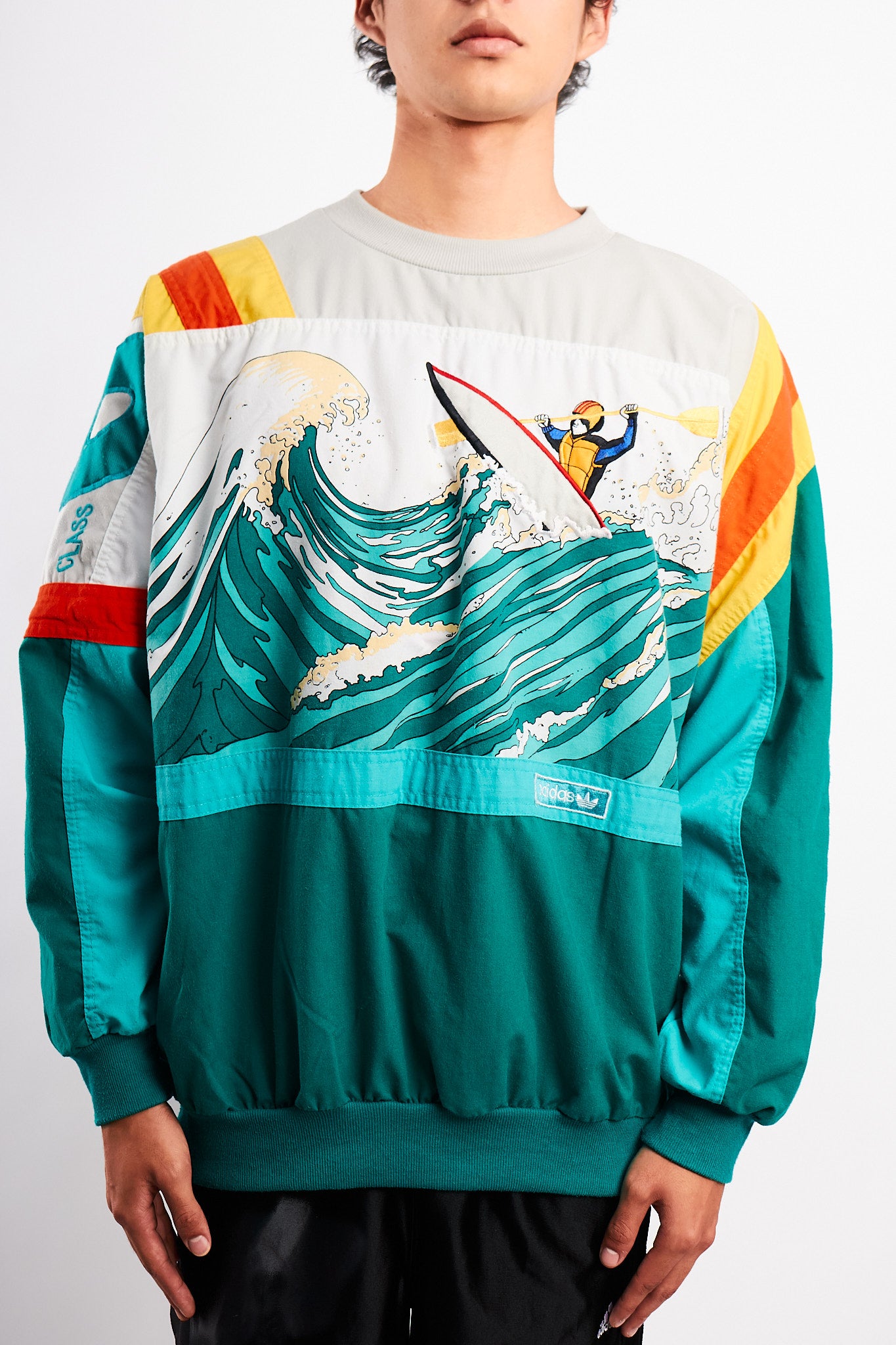 1980 Adidas Vintage Mac Miller Amuza River Crewneck (M/L)