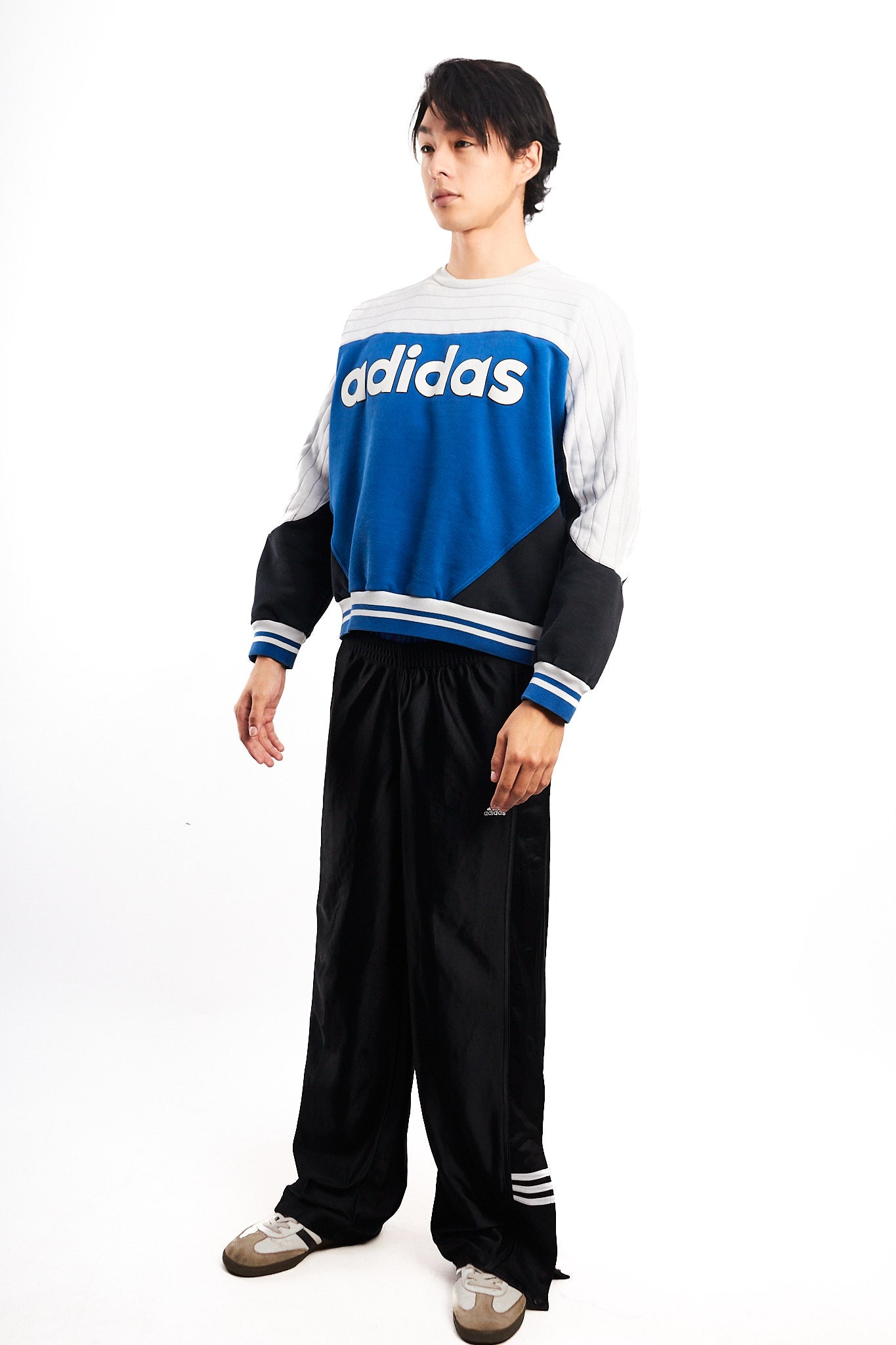 2014s Adidas x NIGO Big Logo "Sample" Crewneck (S/M)
