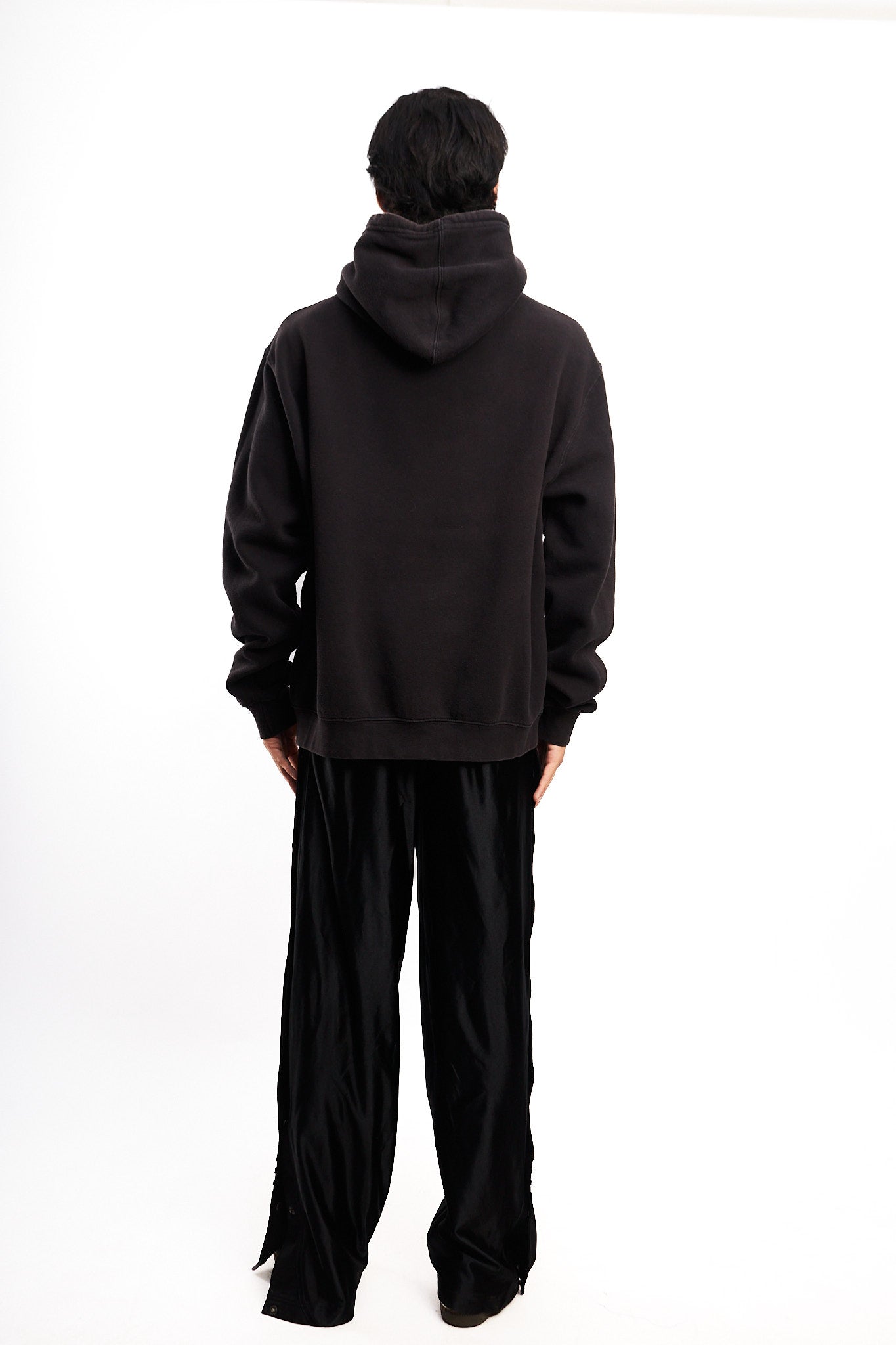 2020 Adidas Black Big Logo Hoodie (M)