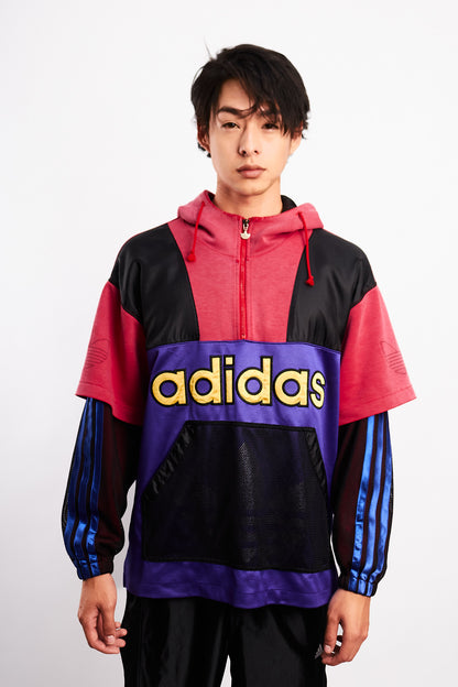 1990s Vintage Adidas x Descente Big Logo Mesh Jacket (M/L)