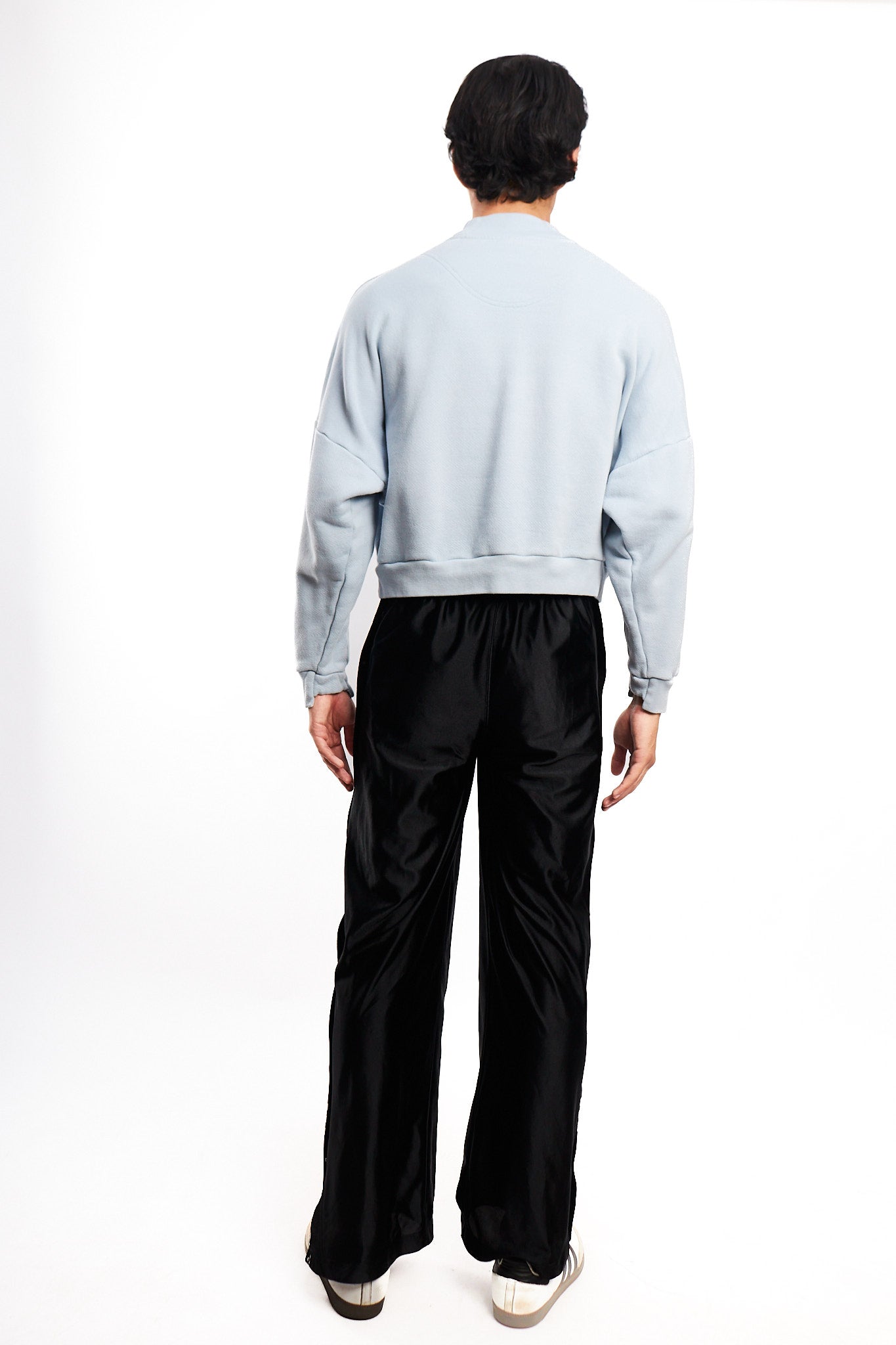 2023 Adidas Baby Blue Boxy Crewneck (S/M)