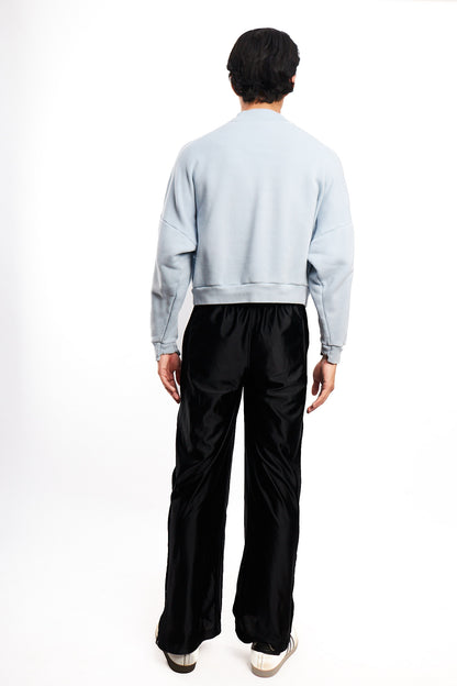 2023 Adidas Baby Blue Boxy Crewneck (S/M)