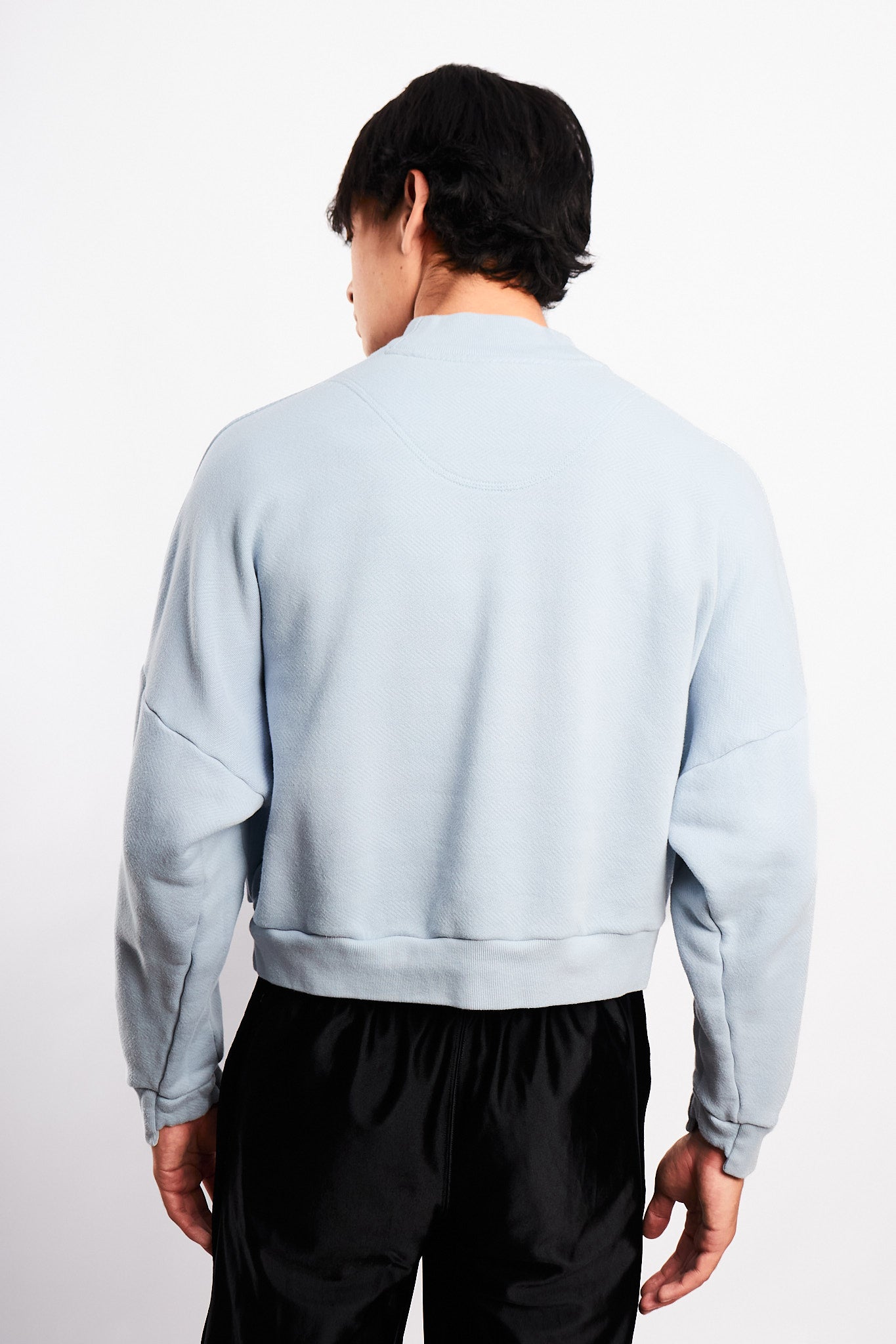2023 Adidas Baby Blue Boxy Crewneck (S/M)