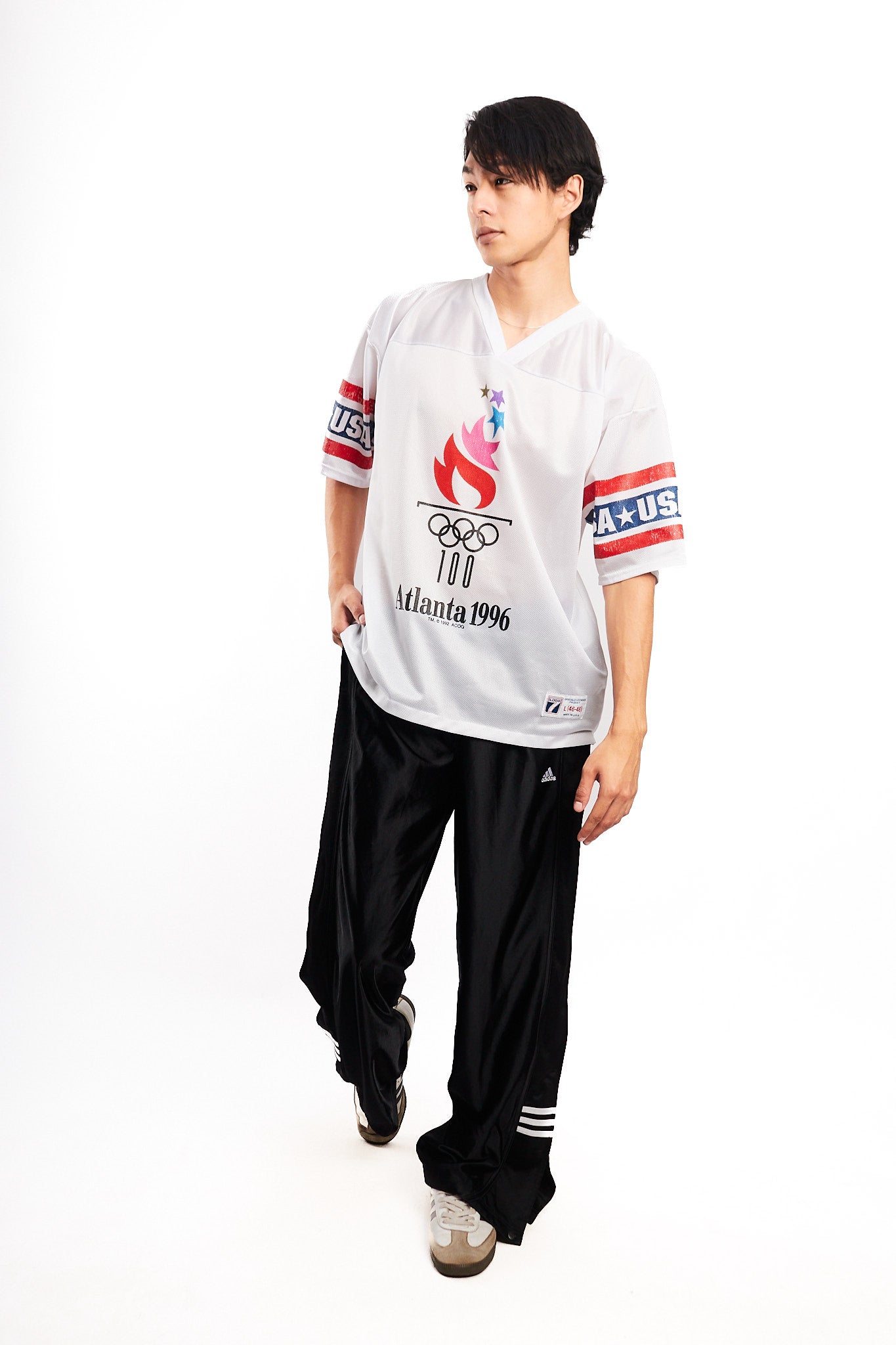 1996 Vintage Atlanta Olympics Game Mesh Jersey (M/L)