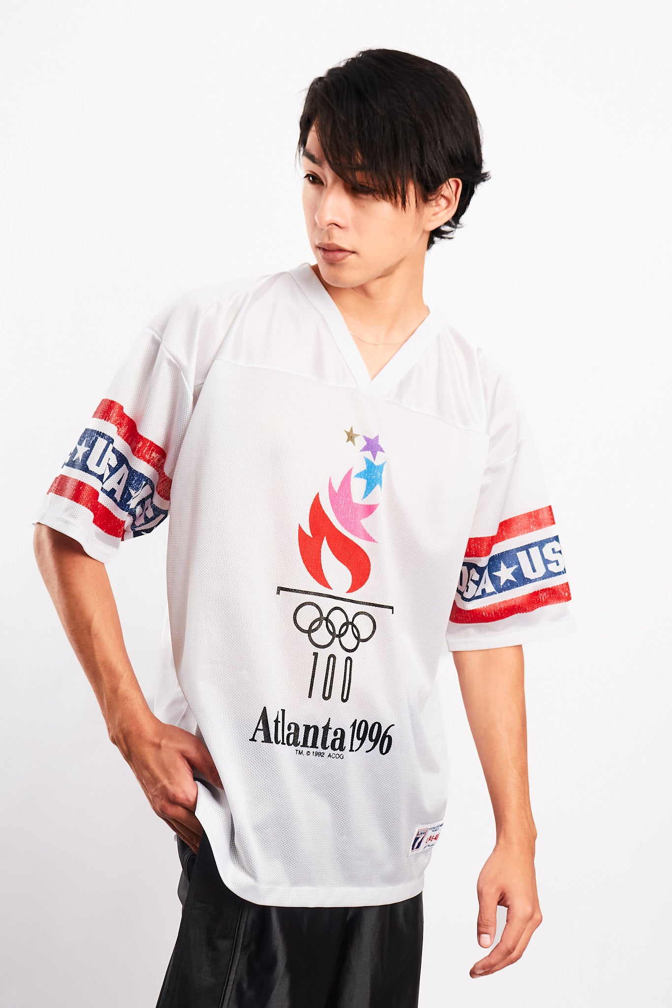 1996 Vintage Atlanta Olympics Game Mesh Jersey (M/L)