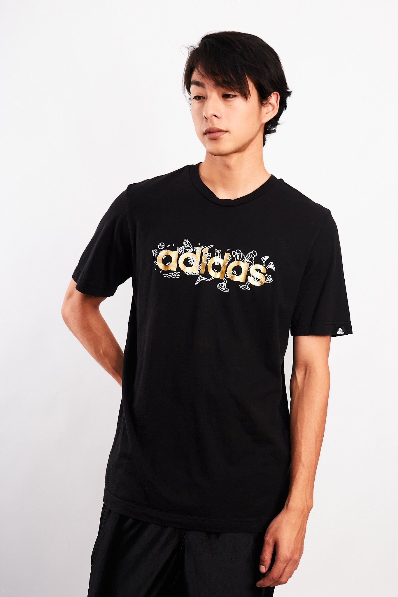 2000 Adidas Big Logo T-shirt (M/L)