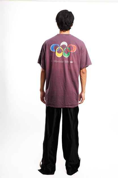 1976 Vintage Adidas Montreal Olympics Game Distressed T-shirt (M/L)
