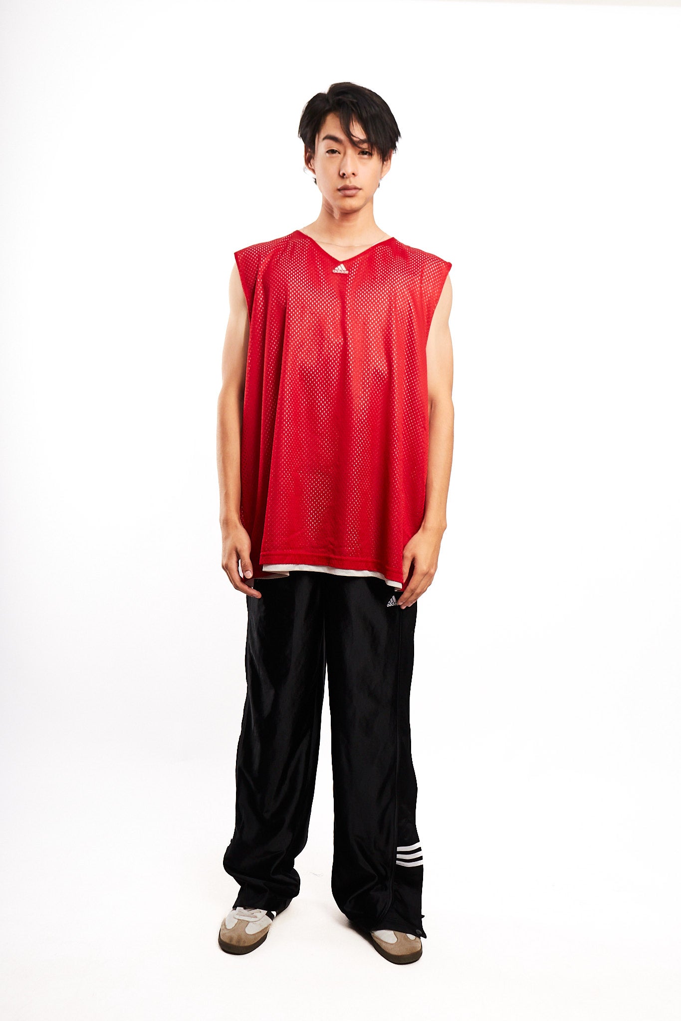 2000 Vintage Adidas Reversible Mesh Tanktop (M/L)
