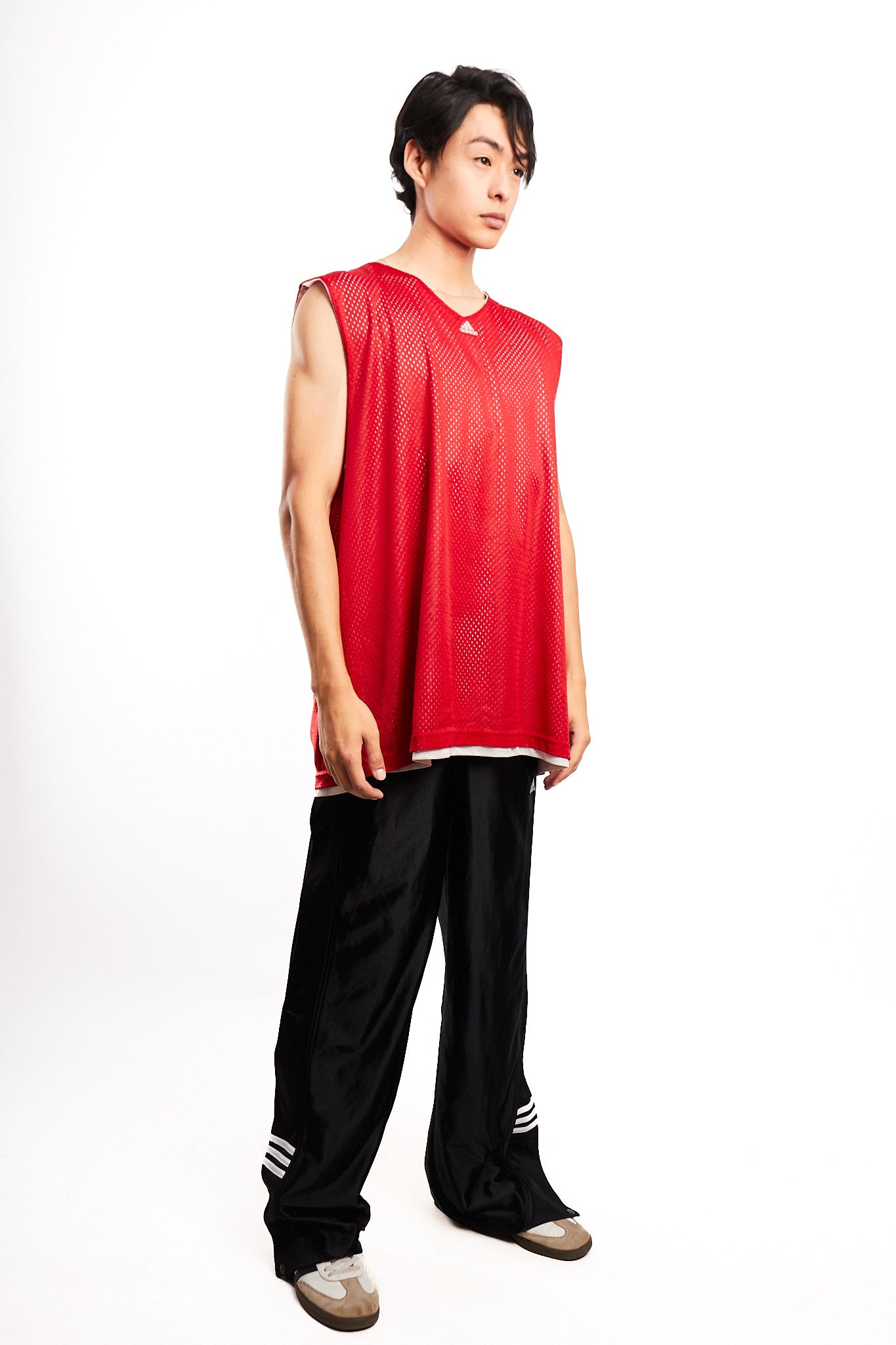 2000 Vintage Adidas Reversible Mesh Tanktop (M/L)