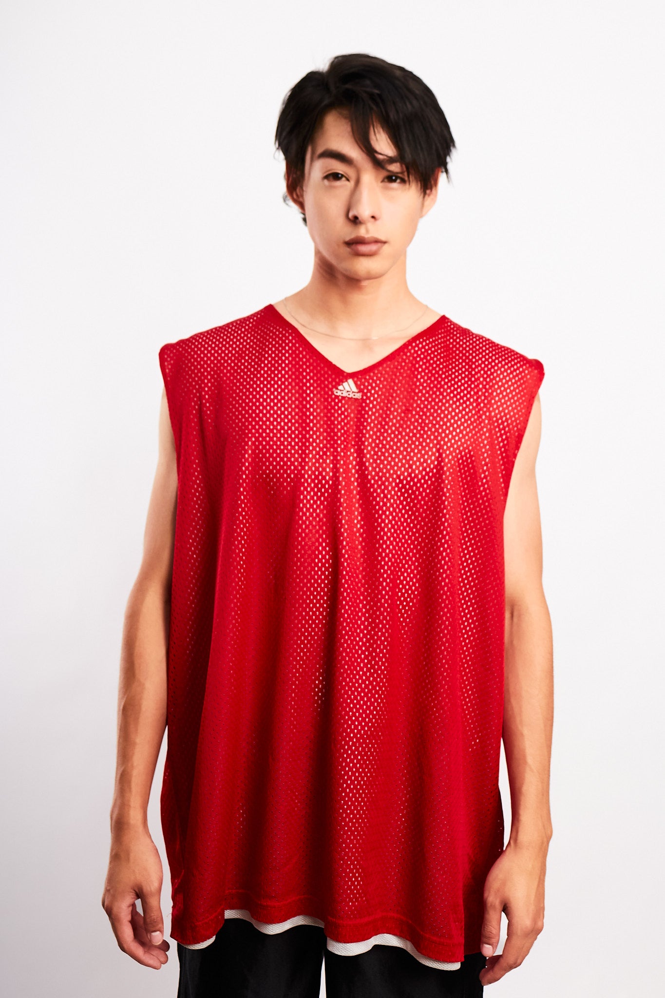 2000 Vintage Adidas Reversible Mesh Tanktop (M/L)