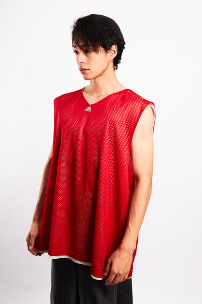 2000 Vintage Adidas Reversible Mesh Tanktop (M/L)