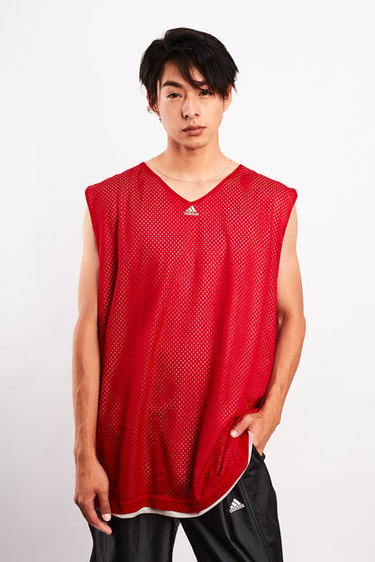 2000 Vintage Adidas Reversible Mesh Tanktop (M/L)