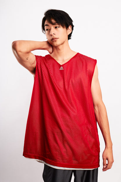 2000 Vintage Adidas Reversible Mesh Tanktop (M/L)