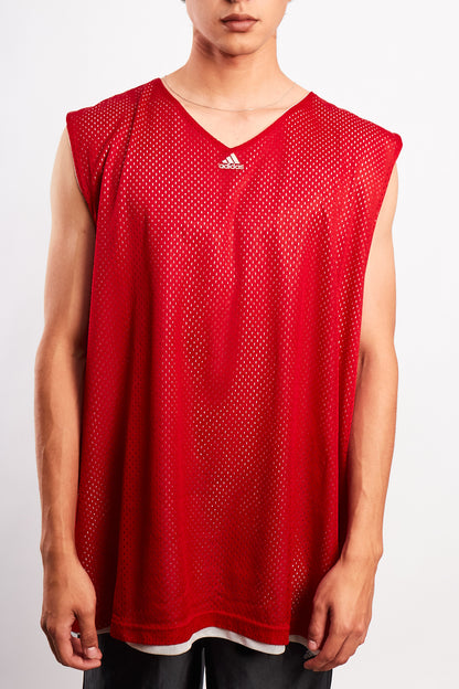 2000 Vintage Adidas Reversible Mesh Tanktop (M/L)