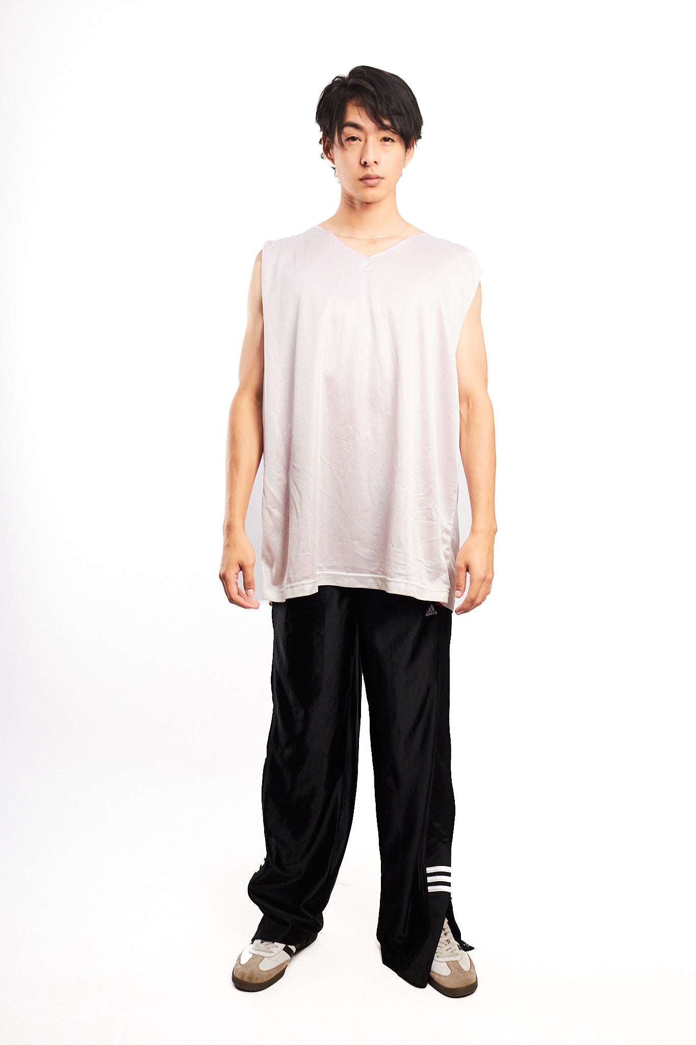 2000 Vintage Adidas Reversible Mesh Tanktop (M/L)