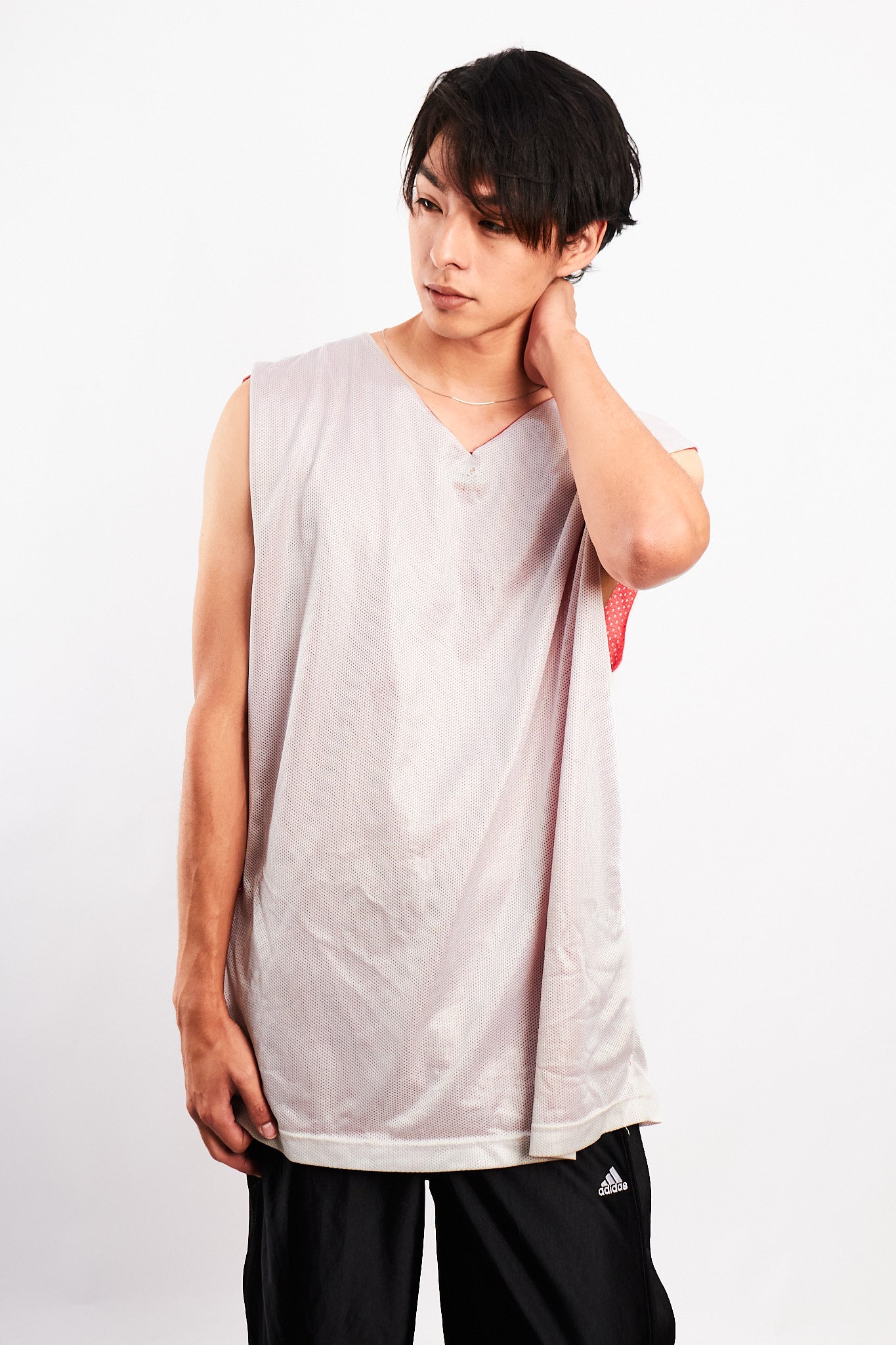2000 Vintage Adidas Reversible Mesh Tanktop (M/L)